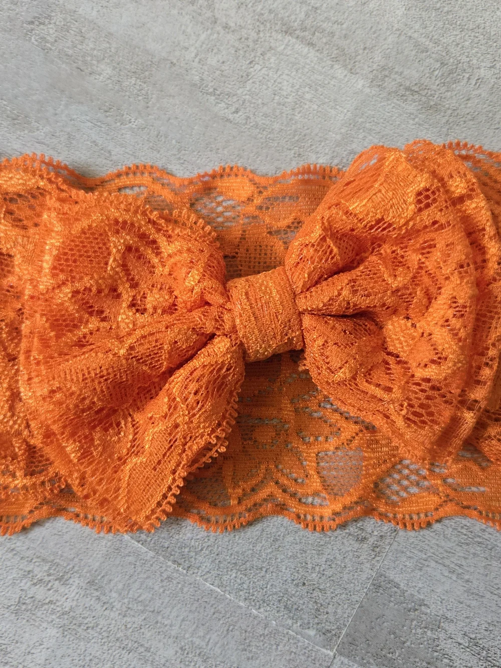 Baby Girls Lace Bow Headbands Set Soft Elastic Wide Hairbands Infants & Toddler
